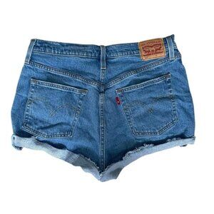 LEVI’S 501 Cut Off Denim Shorts Blue 32
